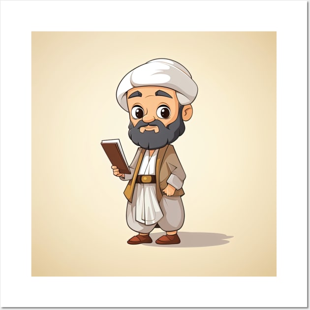 Ibn Khaldun Wall Art by ComicsFactory